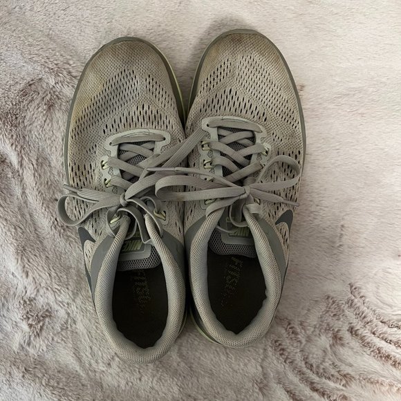 Nike Flex 2016 Run, 7, Gray & Mint - Picture 1 of 4